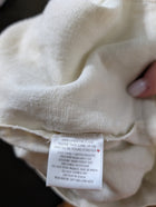 Posse High-Waisted Linen Shorts Cream Size M - Image 7