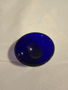 MAPPIN&WEBB Silver-Plated Salt Cellar With Cobalt Blue Glass Liner - Image 7