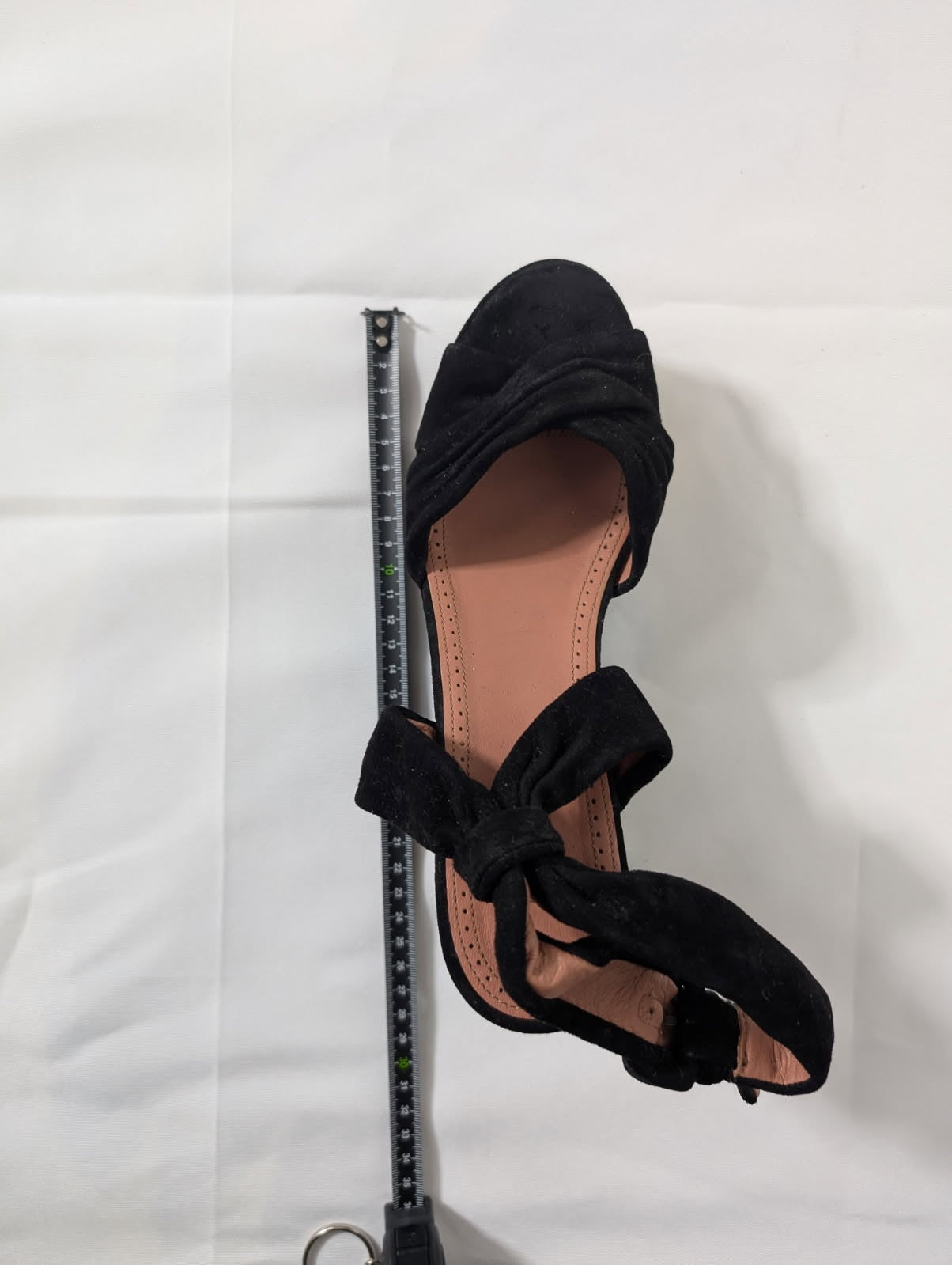 Alaïa Paris Black Suede Platform Wedge Sandals - Size EU 38 - Image 7
