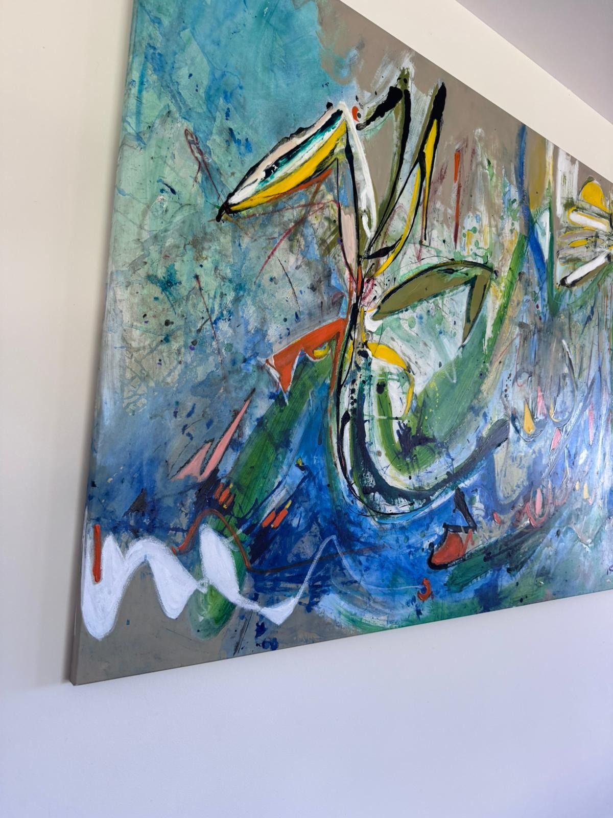 Original Zoe Ellenberg Abstract Expressionist Painting (2007) - Image 6