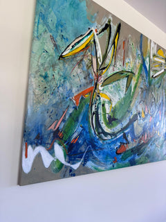 Original Zoe Ellenberg Abstract Expressionist Painting (2007) - Image 6