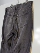 H&M Baggy Wide Loose Fit Jeans - Black Denim - Image 7