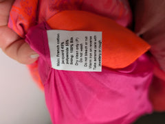 Ginger & Smart Floral Jacquard Shift Dress Pink & Orange AU 12 - Image 7