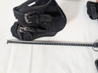 Surface To Air Black Suede Buckle Wedge Sandals EU 38 - Image 7