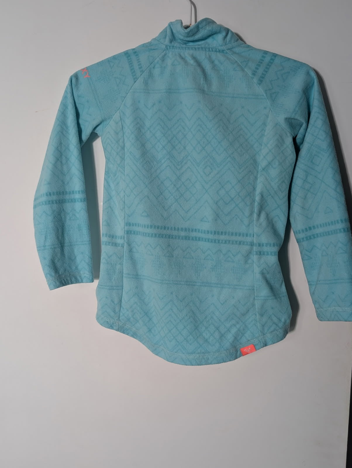 Roxy Girls Fleece Jacket - Light Blue Quarter Zip Pullover - Image 7