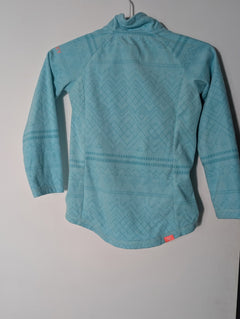 Roxy Girls Fleece Jacket - Light Blue Quarter Zip Pullover - Image 7