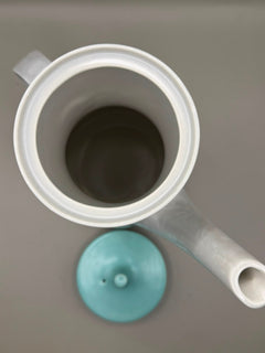 Poole Pottery Tea Set Mid-Century Modern Turquoise & Grey - Image 7