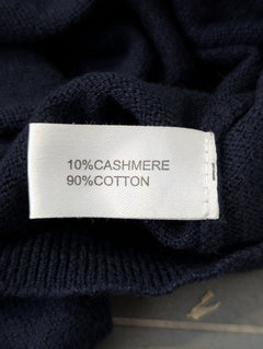 Arlington Milne Navy V-Neck Knit Top - Women's Size XS - Image 7