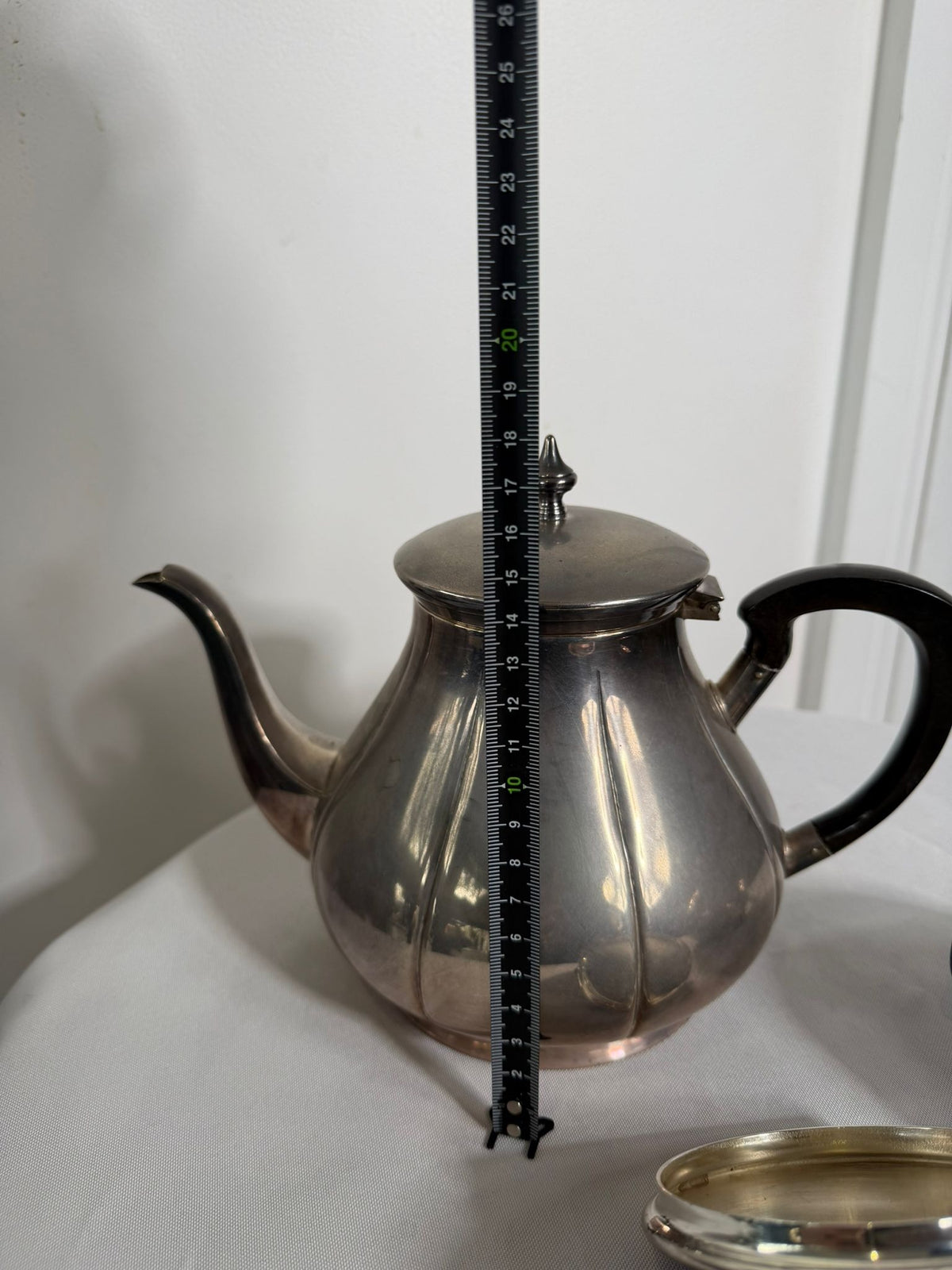 Vintage EPNS Silver Plated Tea Service Set Hand Fluted - Image 7