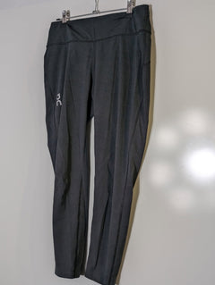 On Running Performance Tights Women's Black 7/8 Leggings Size Large - Image 7