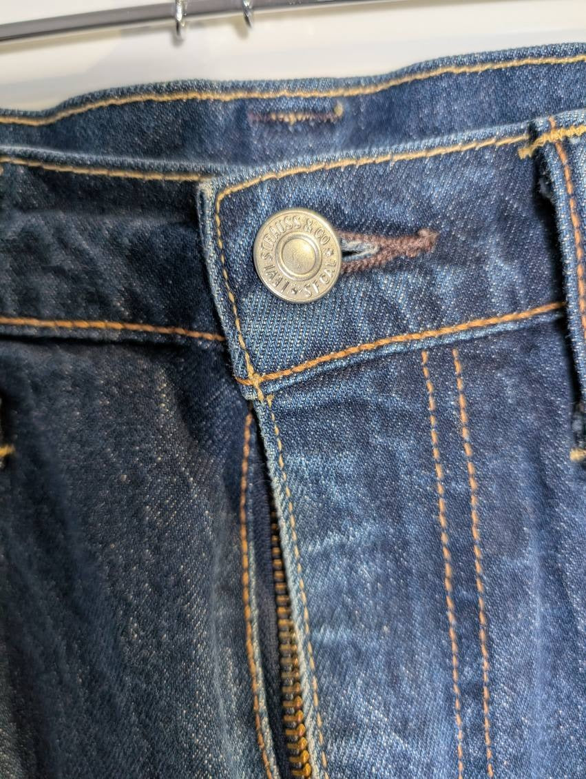 Levi's 511 Slim Fit Jeans Blue Denim Men's W32 L32 - Image 7