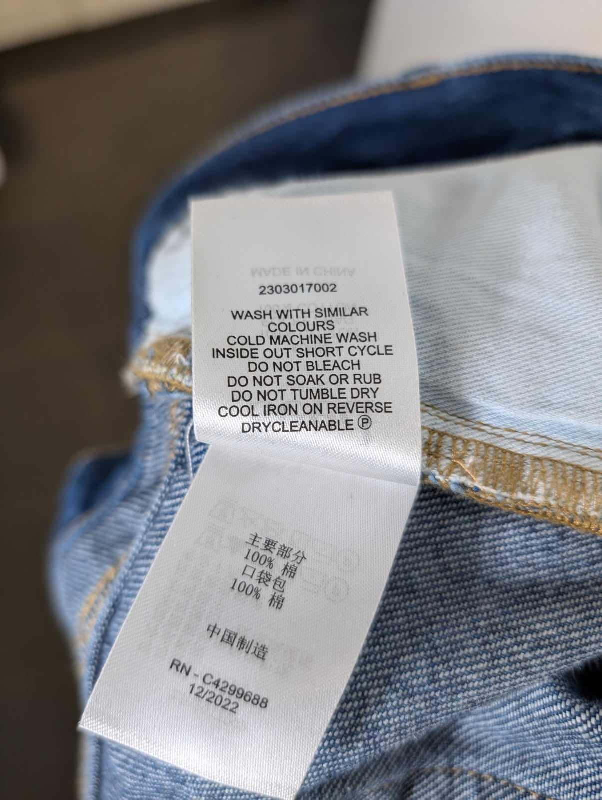 Seed Heritage Mid Wash Denim Jeans Women's Size 32 - Image 8