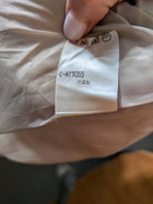 Loverich Collarless Blazer Beige Gold Button Detail Size 11 - Image 7