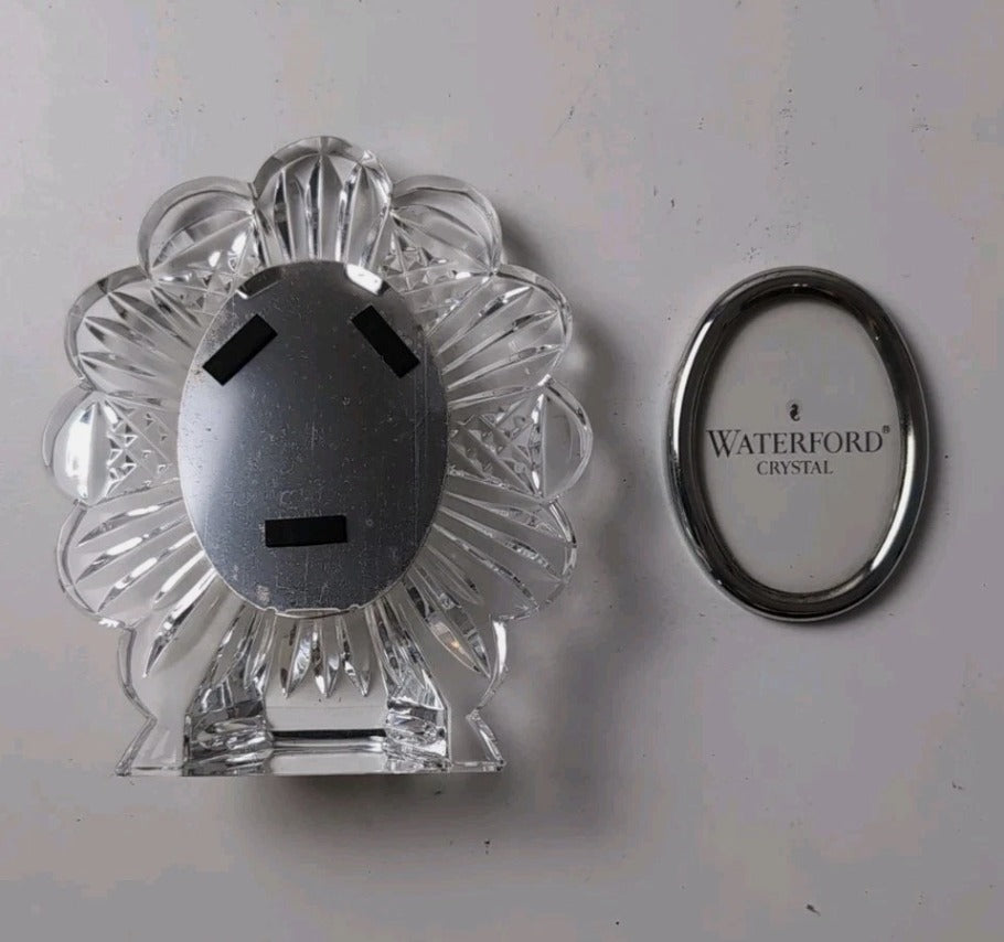Waterford Crystal Lismore Oval Picture Frame - Signature Cut Crystal - Image 7