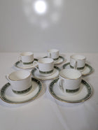 Royal Doulton Rondelay H.5004 Fine Bone China Teacup and Saucer Set - Image 1
