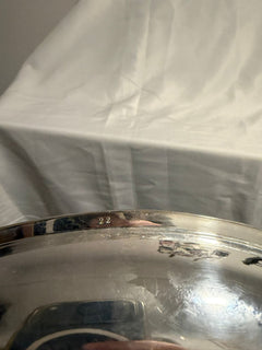 Antique Silver Plated Revolving Breakfast Dish Dome Food Warmer - Image 7