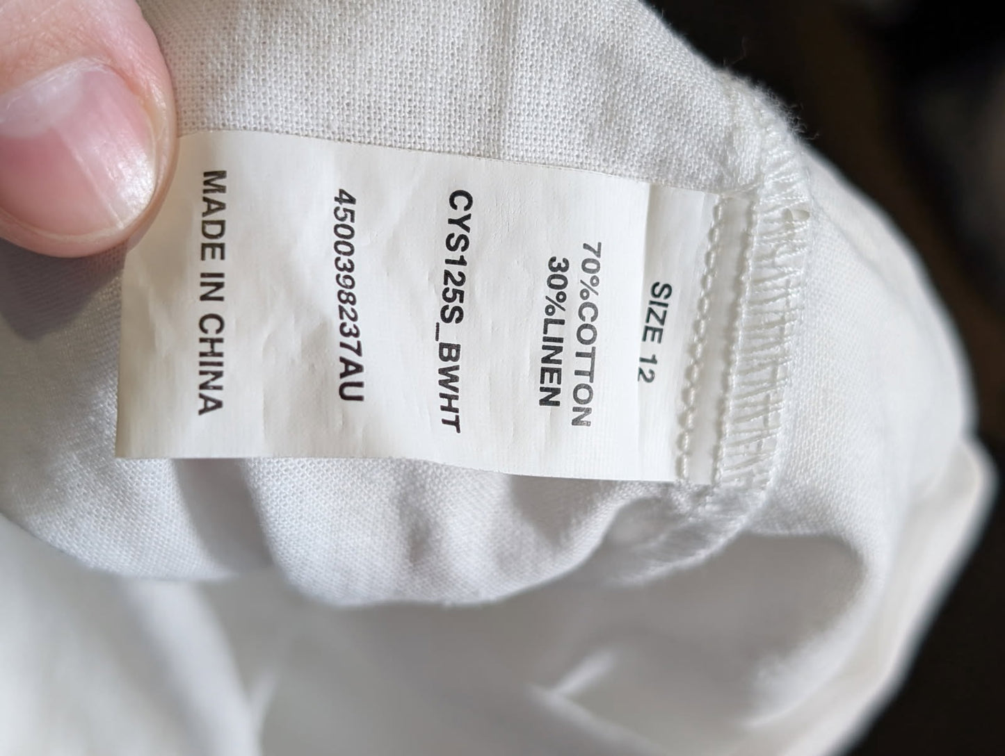 Calvin Klein Kids Long Sleeve Button-Down Shirt White Size 12 - Image 7