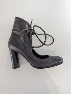 Stella McCartney Lace-Up Ankle Boots - Black EU 38.5 - Image 7