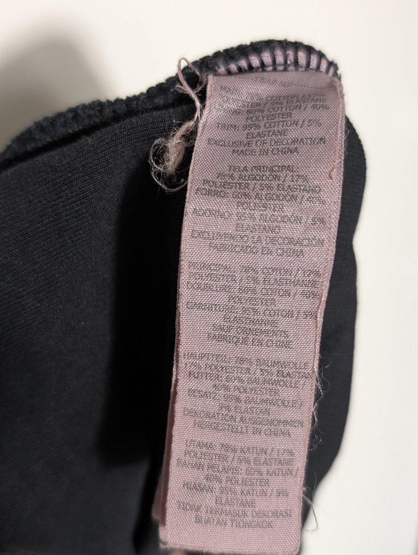 Lorna Jane Zip-Up Hoodie Black Women's Size S - Image 7