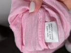Alessandra Linen Ruffle Detail Blouse Pink Size S - Image 7