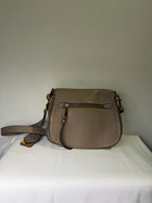 Marc Jacobs Recruit Nomad Crossbody Bag Taupe Leather - Image 7