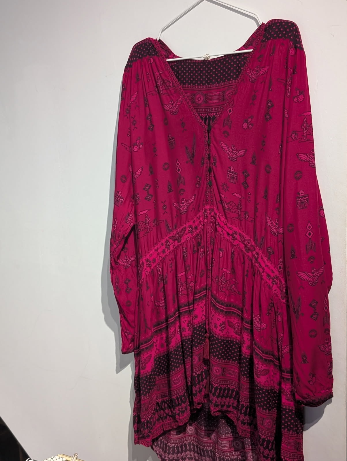 Spell & The Gypsy Collective Desert Cactus Print Maxi Dress - Image 7