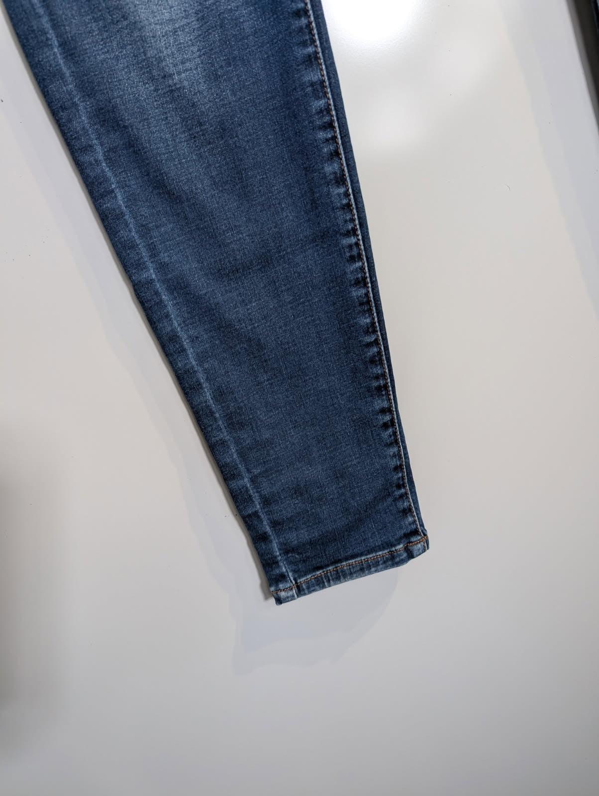 Witchery Mid-Rise Skinny Jeans Blue Denim Women's Size 12 - Image 8