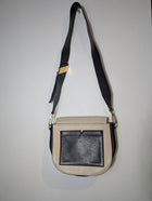 Ginger & Smart Leather Crossbody Bag Black & Cream - Image 7