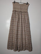 Isabel Marant Silk Smocked Strapless Maxi Dress - Size 36 - Image 7