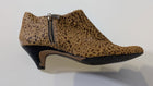 Diana Ferrari Leopard Print Calf Hair Kitten Heel Ankle Boots - Size 9.5 - Image 7