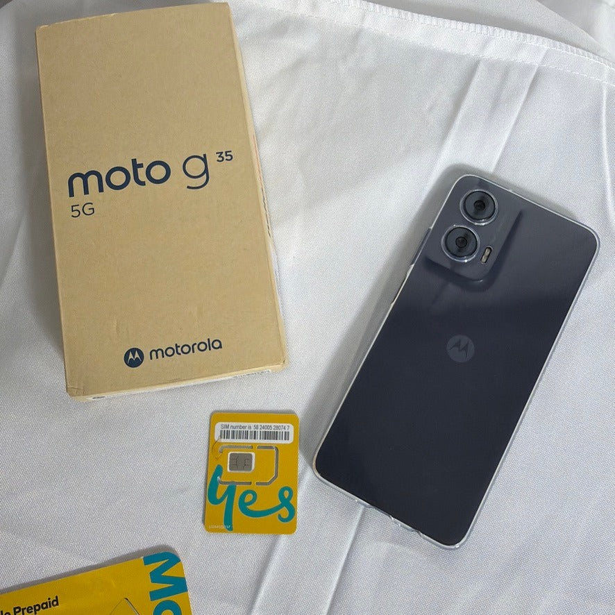 Motorola Moto G35 5G - 128GB Midnight Black Smartphone - Image 7