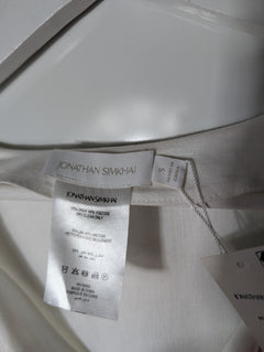 Jonathan Simkhai Lace Trim Kaftan Cover-Up White Size S - Image 7