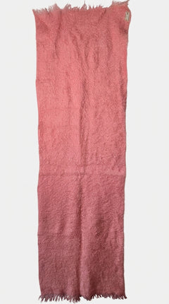 Mohair Blend Scarf Dusty Pink One Size - Image 1