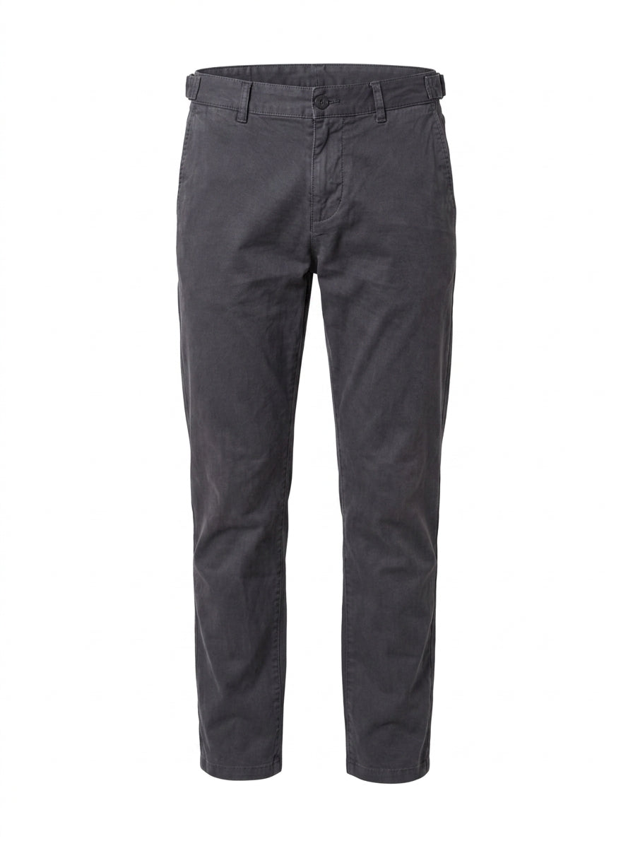 Jac+Jack Men's Casual Chino Pants - Dark Grey Size 30 - Image 1