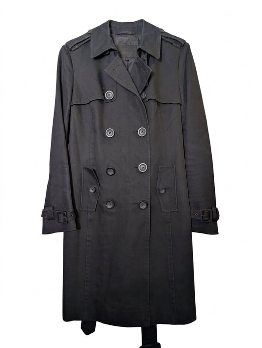 Country Road Women's Black Double-Breasted Trench Coat - Size S - Image 1