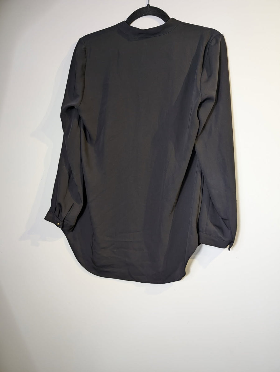 Zimmermann Black Blouse with Gold Hardware Detail Size 1 - Image 2