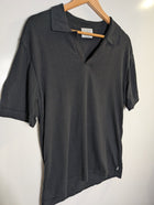 Silent Theory Black Polo Shirt - Men's Size Small - Image 7
