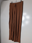 Elka Collective Ribbed Knit Trousers Brown Women's AU 10 - Image 7