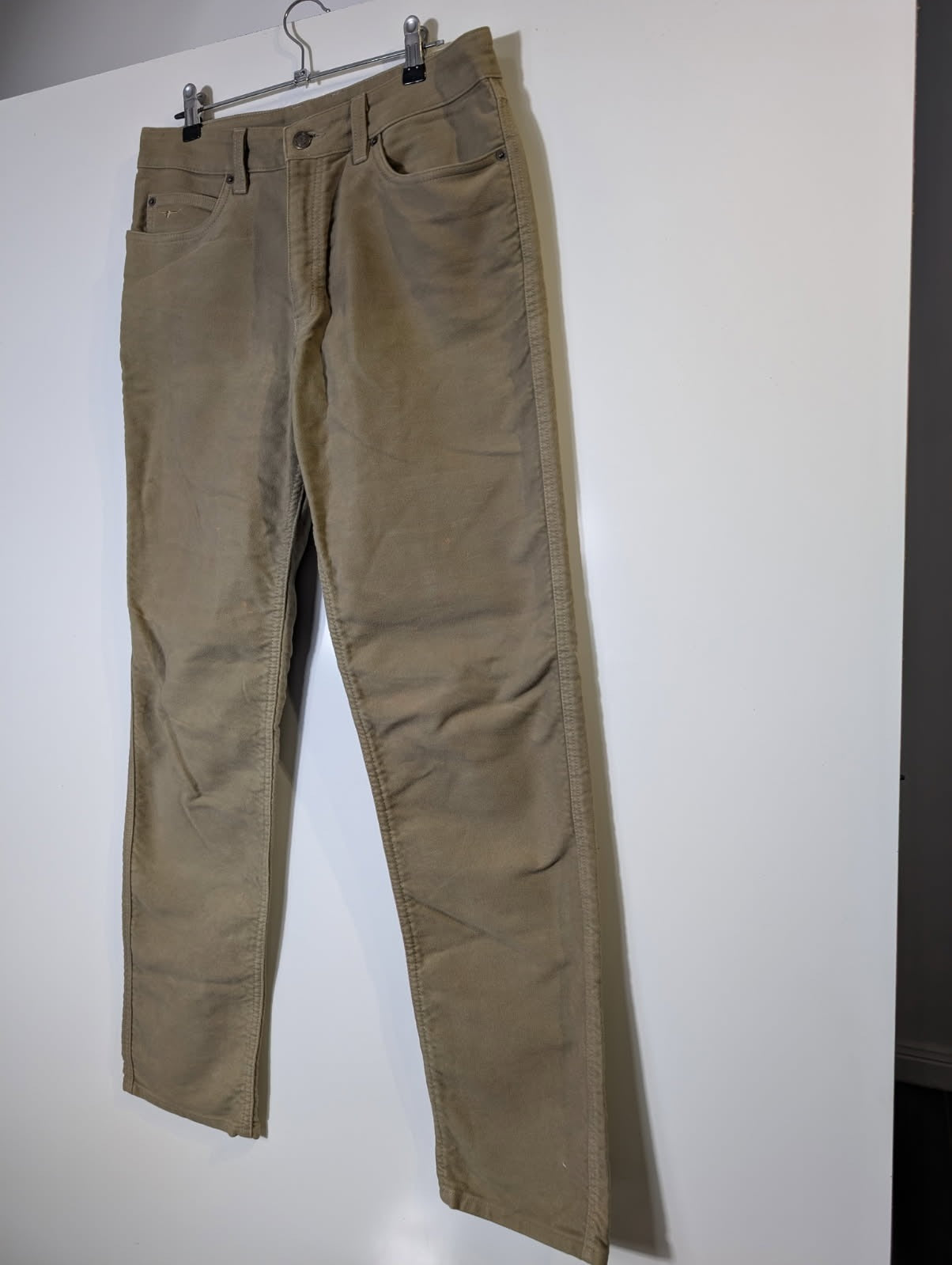 R.M. Williams Moleskin Jeans Beige Size 13 - Image 4