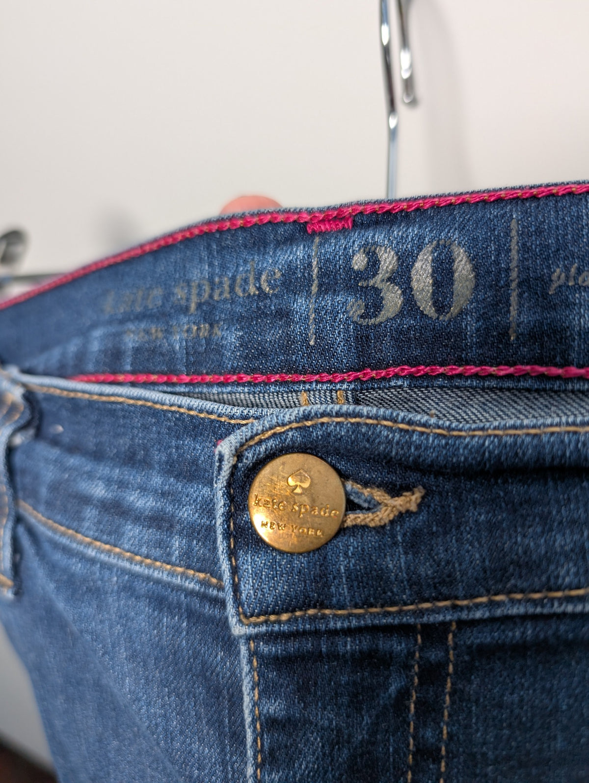 Kate Spade New York Broome Street Skinny Jeans Dark Wash Size 30 - Image 4