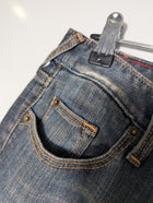 Sass & Bide Denim Jeans Multi-Stitch Detail Size 10 - Image 6