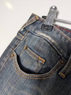 Sass & Bide Denim Jeans Multi-Stitch Detail Size 10 - Image 6