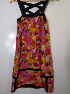 Alannah Hill Floral Print Cross-Back Dress Women's Size 8 - Image 5