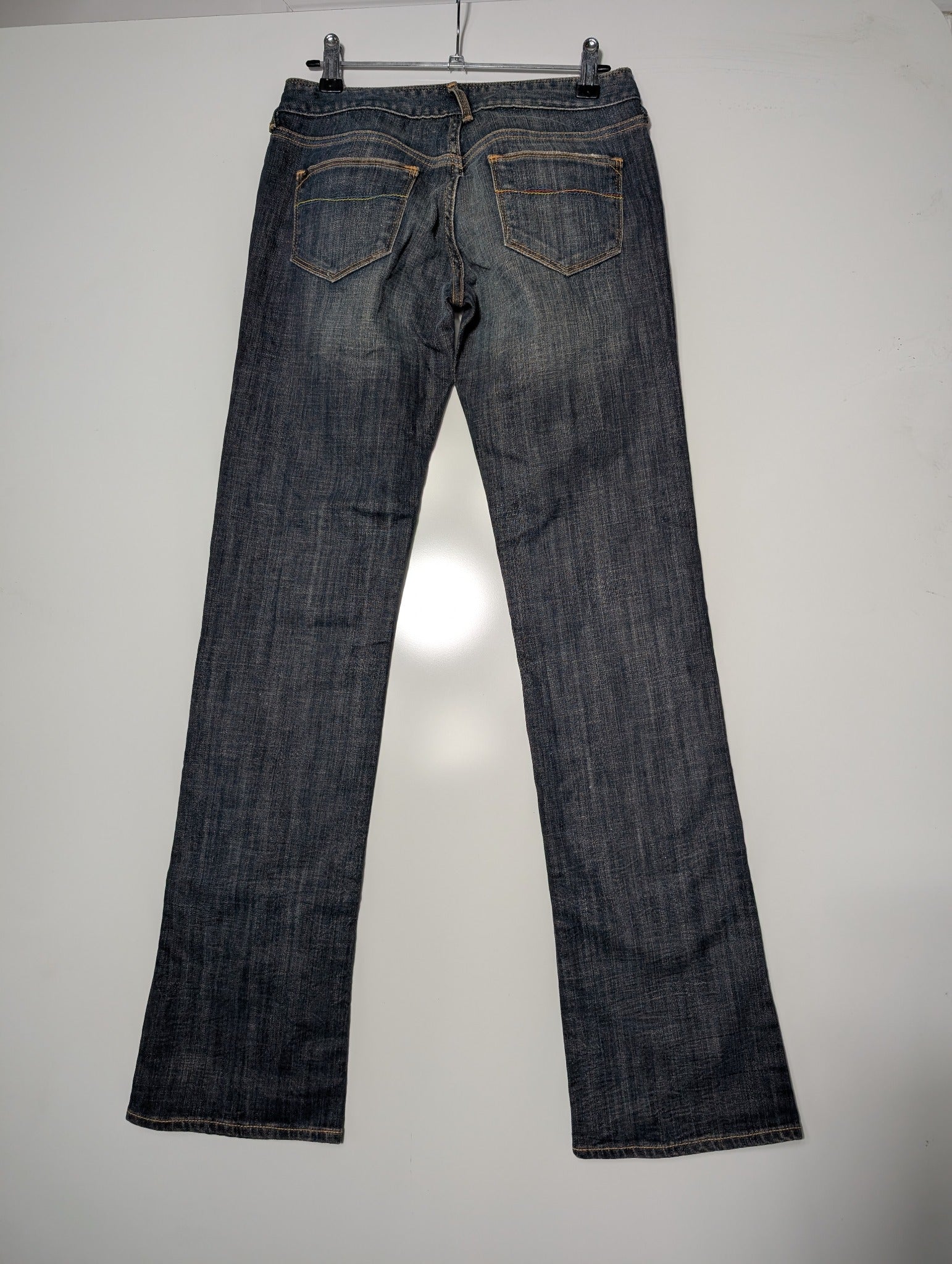 Sass & Bide Denim Jeans Multi-Stitch Detail Size 10 - Image 7