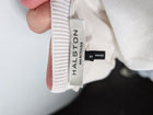 Halston Heritage Knit Sweater With Silk Side Panels White Small - Image 7