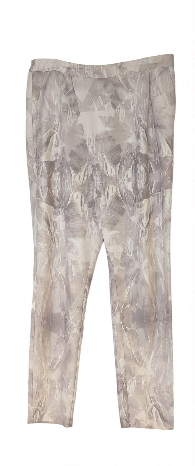 August Geometric Print Trousers Women's Size 12 - Image 1