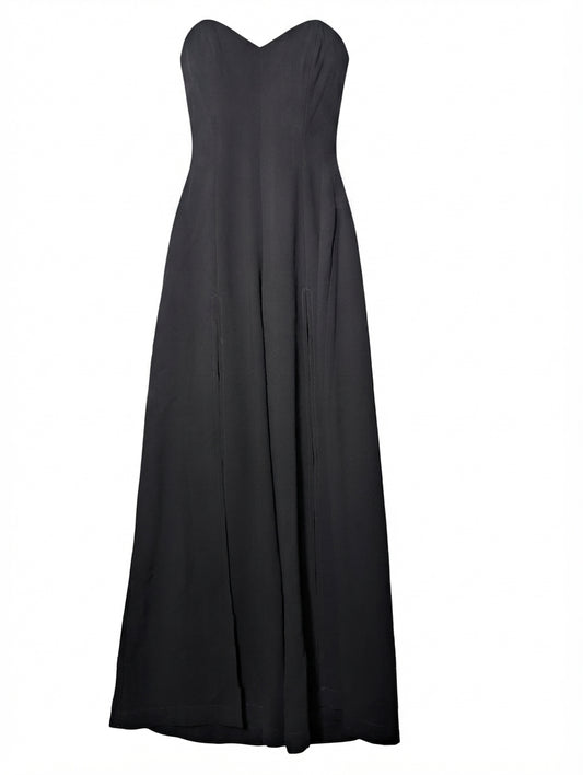 Ginger & Smart Strapless Jumpsuit Black - Image 1