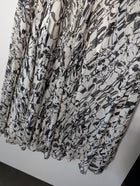 GINGER & SMART Maxi Dress Abstract Print Pleated Bodice - Image 3