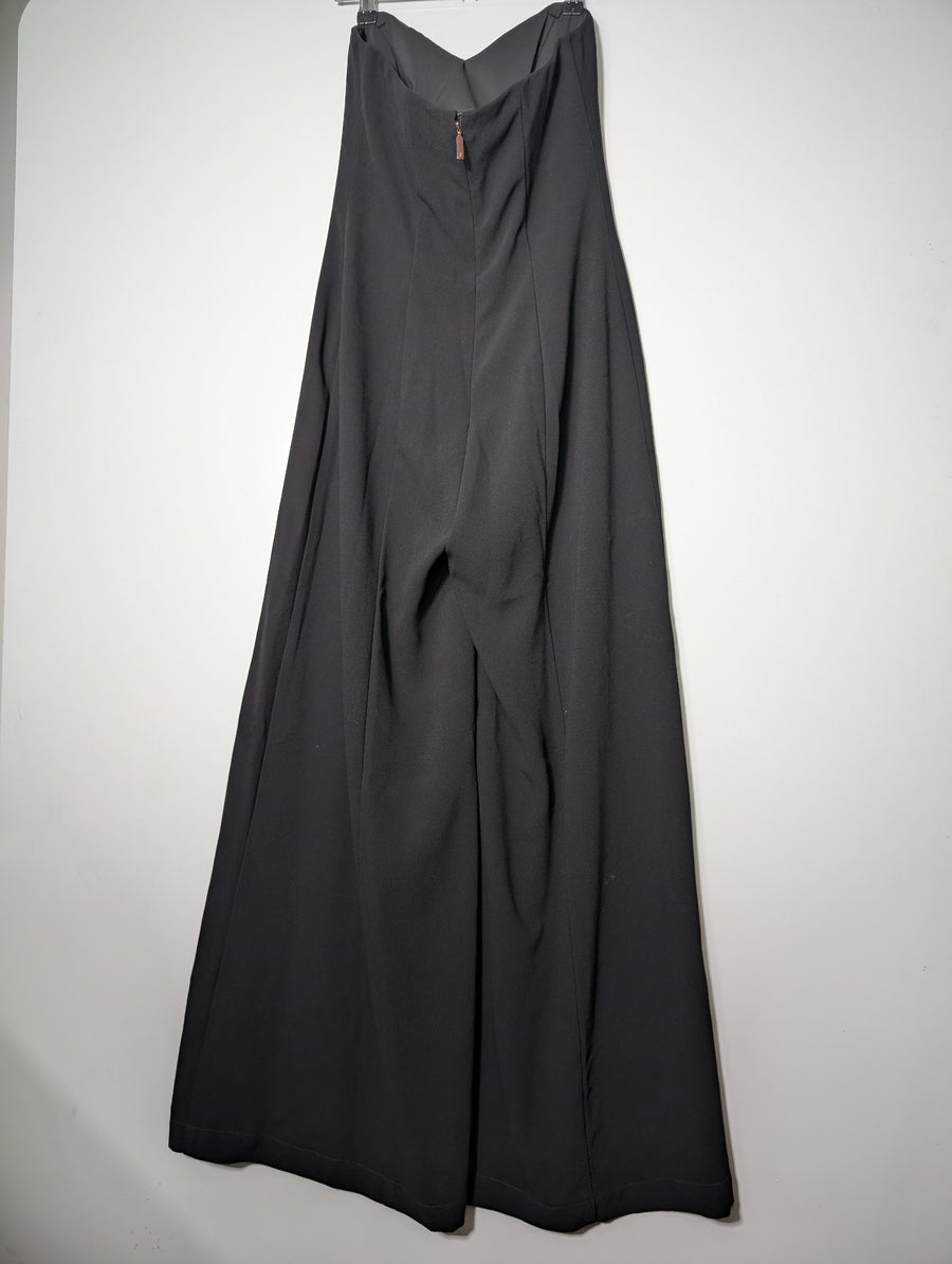 Ginger & Smart Strapless Jumpsuit Black - Image 4