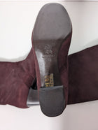 Scanlan & Theodore Suede Knee High Boots - Made In Italy - EU 38 - Image 8